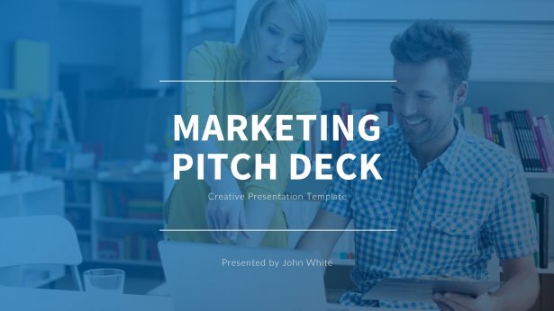 57 - Marketing Pitch Deck Google Slides Template