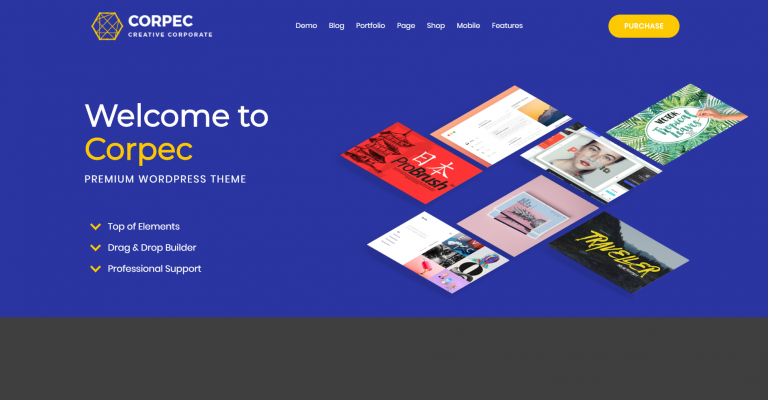 37. Corpec - Corporate WordPress Theme