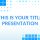 Free PowerPoint / Free Apple Keynote / Free Google Slides