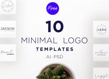 Free Minimal Logo Templates